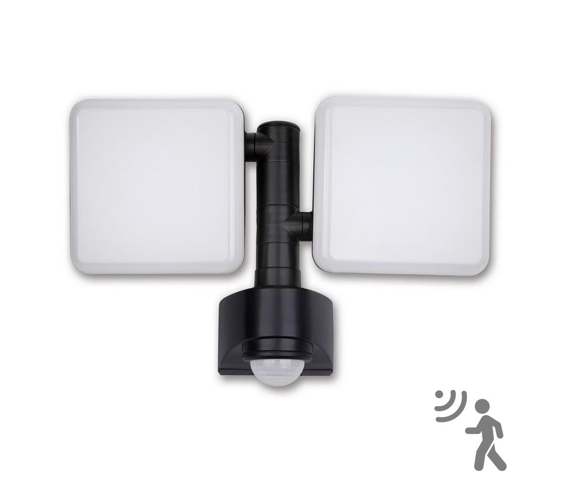 Top Light Lucca 2 PIR - LED Kinkiet zewnętrzny 2xLED/10W/230V IP54