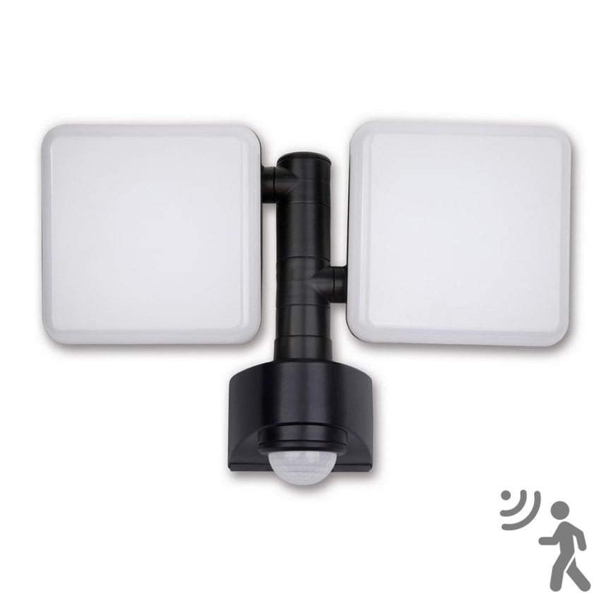 Top Light Lucca 2 PIR - LED Kinkiet zewnętrzny z czujnikiem LUCCA 2xLED/10W/230V IP54