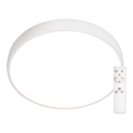 Top Light Metal 40B + pilot - LED Plafon ściemnialny METAL LED/51W/230V + pilot biały