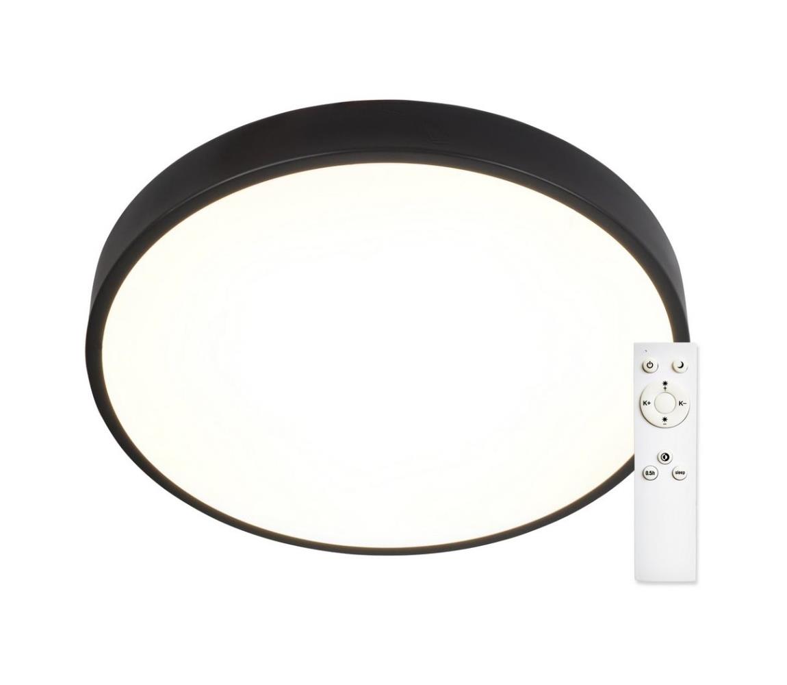 Top Light Metal 40C + pilot -LED Plafon ściemnialny LED/51W/230V + pilot czarny