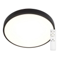 Top Light Metal 40C + pilot -LED Plafon ściemnialny METAL LED/51W/230V + pilot czarny