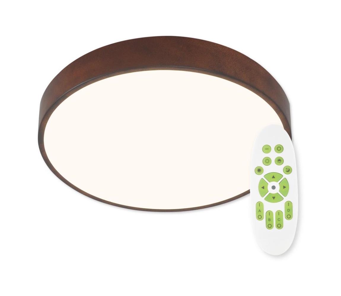 Top Light Metal 40CO + pilot-LED Plafon ściemnialny LED/51W/230V + pilot brązowy