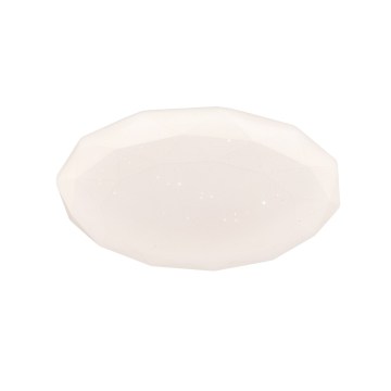 Top Light - Plafon łazienkowy LED SPARKLE LED/40W/230V 3000/4000/6500K IP44 śr. 39 cm biały