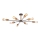 Top Light Star 8 - Żyrandol STAR 8xE27/40W/230V sosna