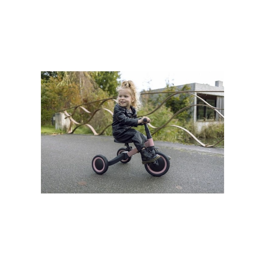 Top Mark - Rowerek do pchania 4w1 KAYA różowy