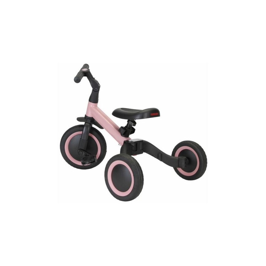 Top Mark - Rowerek do pchania 4w1 KAYA różowy