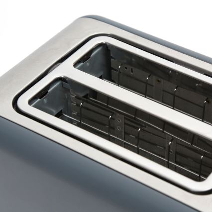 Toster z dwoma otworami 900W/230V stal nierdzewna/szary