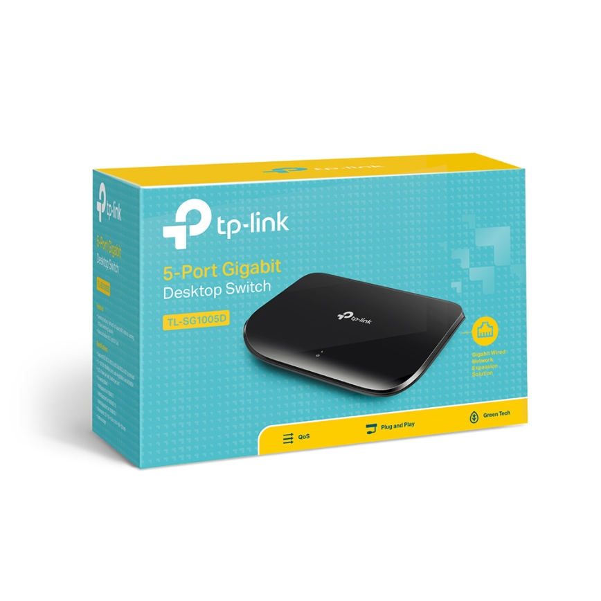 TP-Link - 5-portowy gigabitowy przełącznik biurkowy