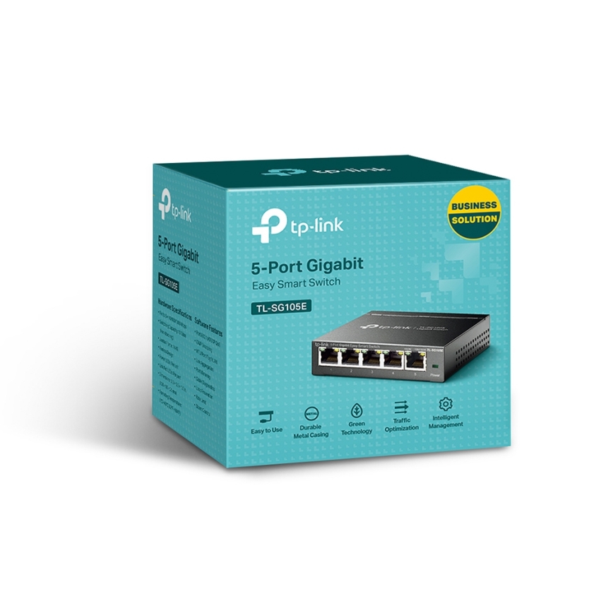 TP-Link - 5-portowy gigabitowy switch Easy Smart