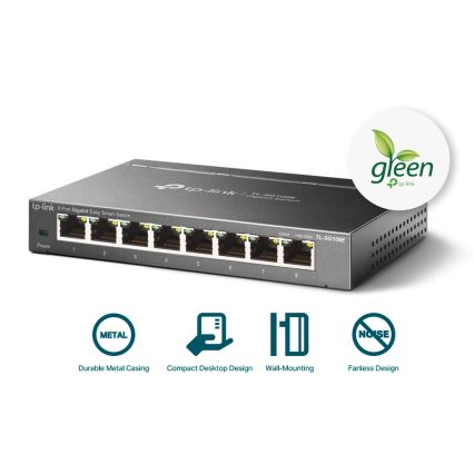 TP-Link - 8-portowy gigabitowy przełącznik Easy Smart