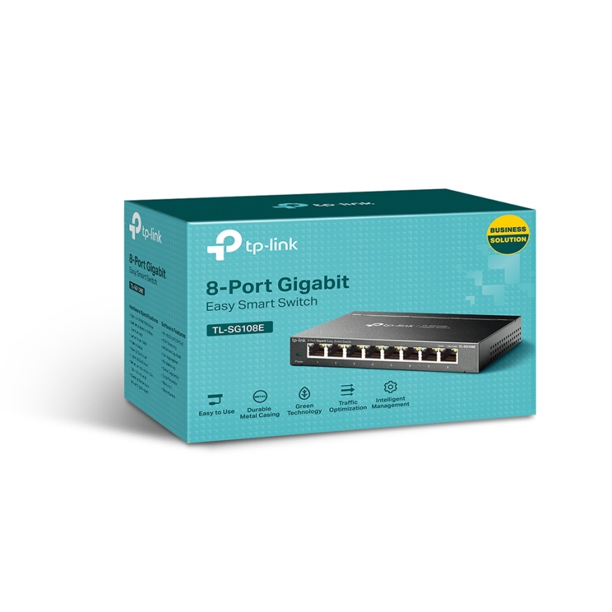 TP-Link - 8-portowy gigabitowy przełącznik Easy Smart