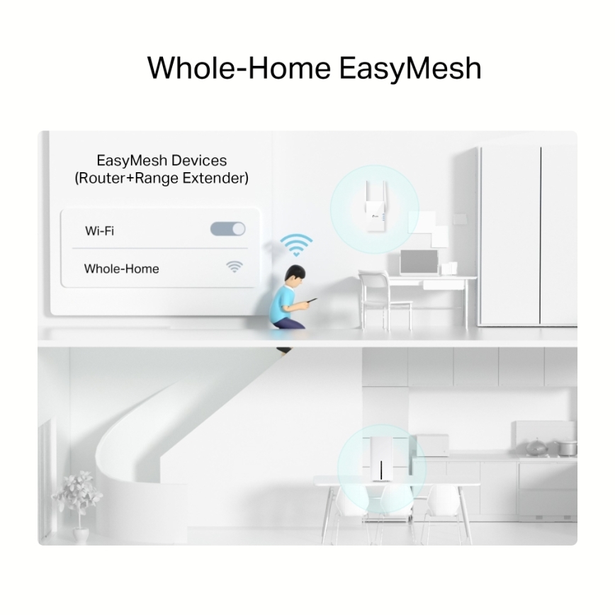 TP-Link - bezprzewodowy dwupasmowy gigabitowy router 5G Archer NX200 Wi-Fi