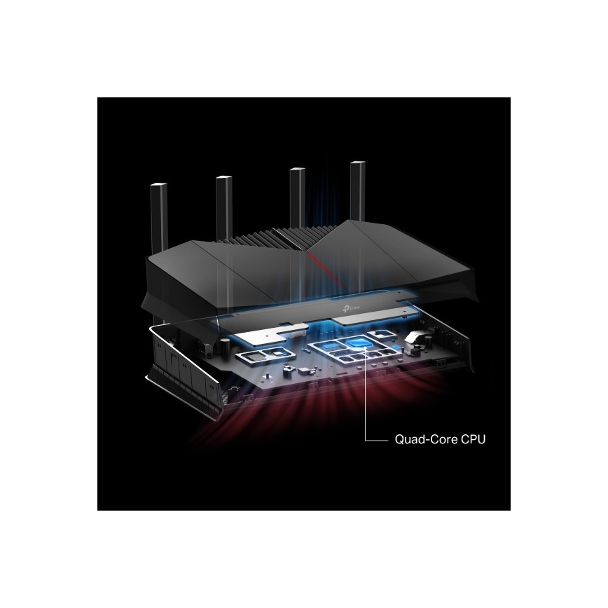 TP-Link - Dwupasmowy router gamingowy Wi‑Fi 7 Archer GE230