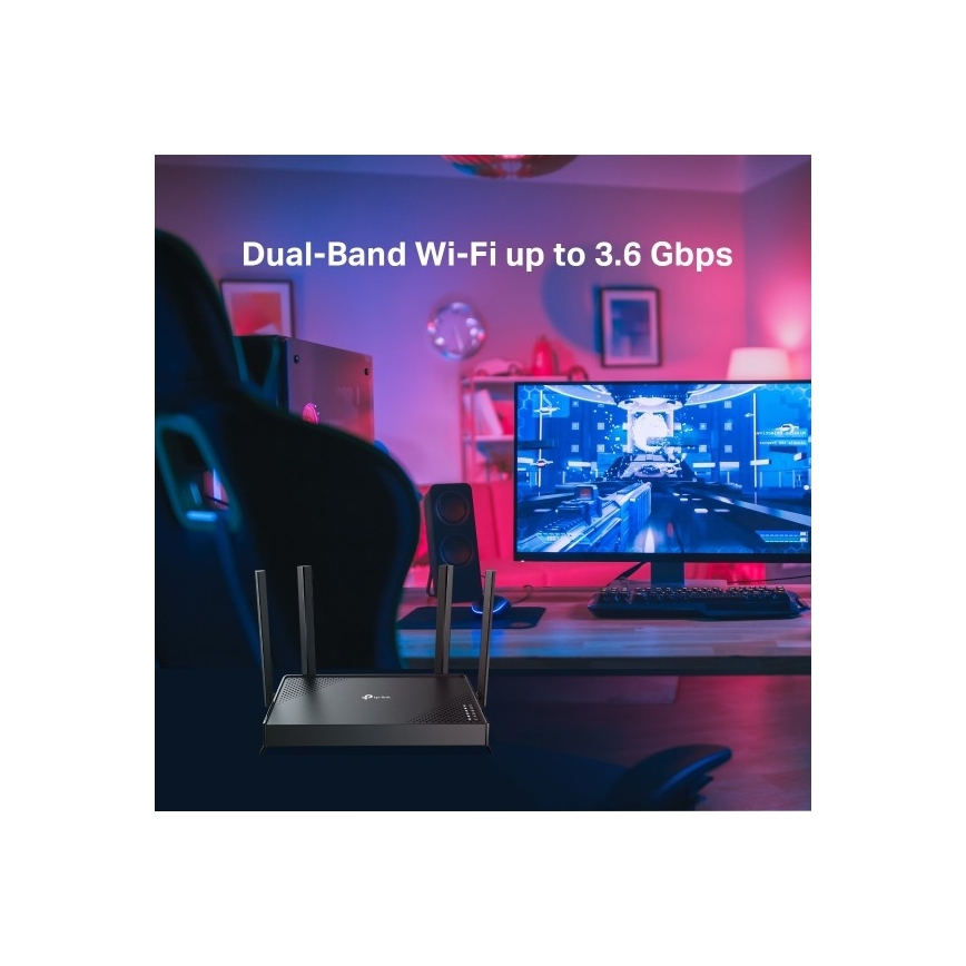 TP-Link - Dwupasmowy router Wi-Fi 7 Archer BE220