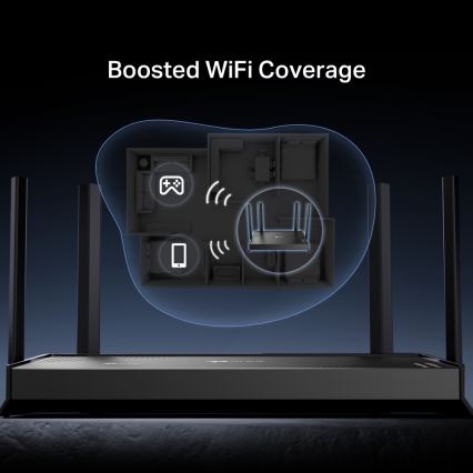 TP-Link - Dwupasmowy router Wi-Fi 7 Archer BE220
