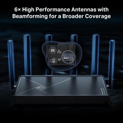 TP-Link - Dwupasmowy router Wi-Fi 7 Archer BE400