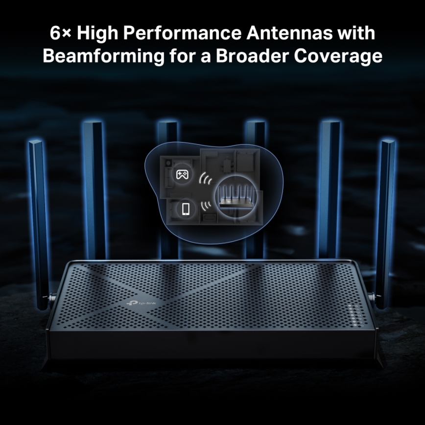 TP-Link - Dwupasmowy router Wi-Fi 7 Archer BE400