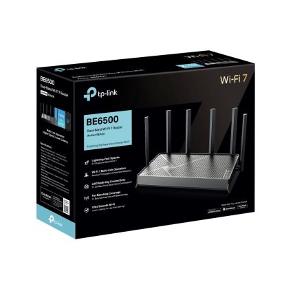 TP-Link - Dwupasmowy router Wi-Fi 7 Archer BE400