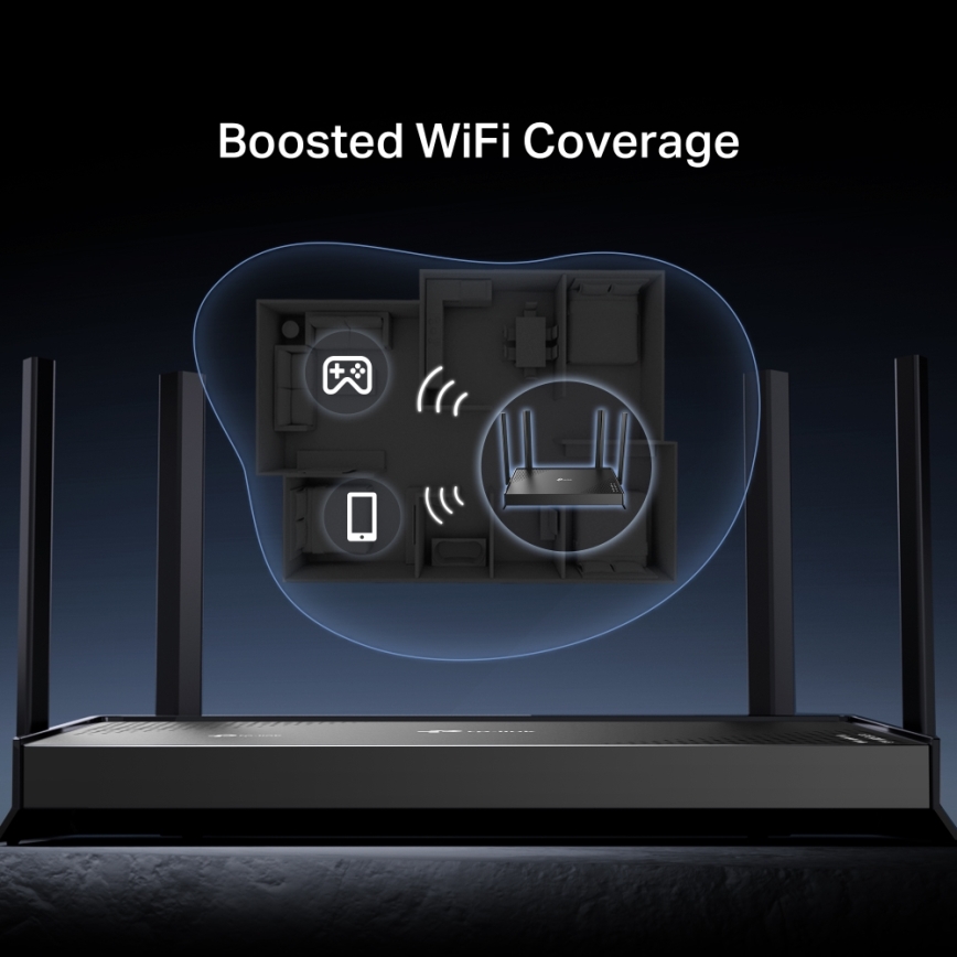 TP-Link - Dwupasmowy router Wi-Fi 7