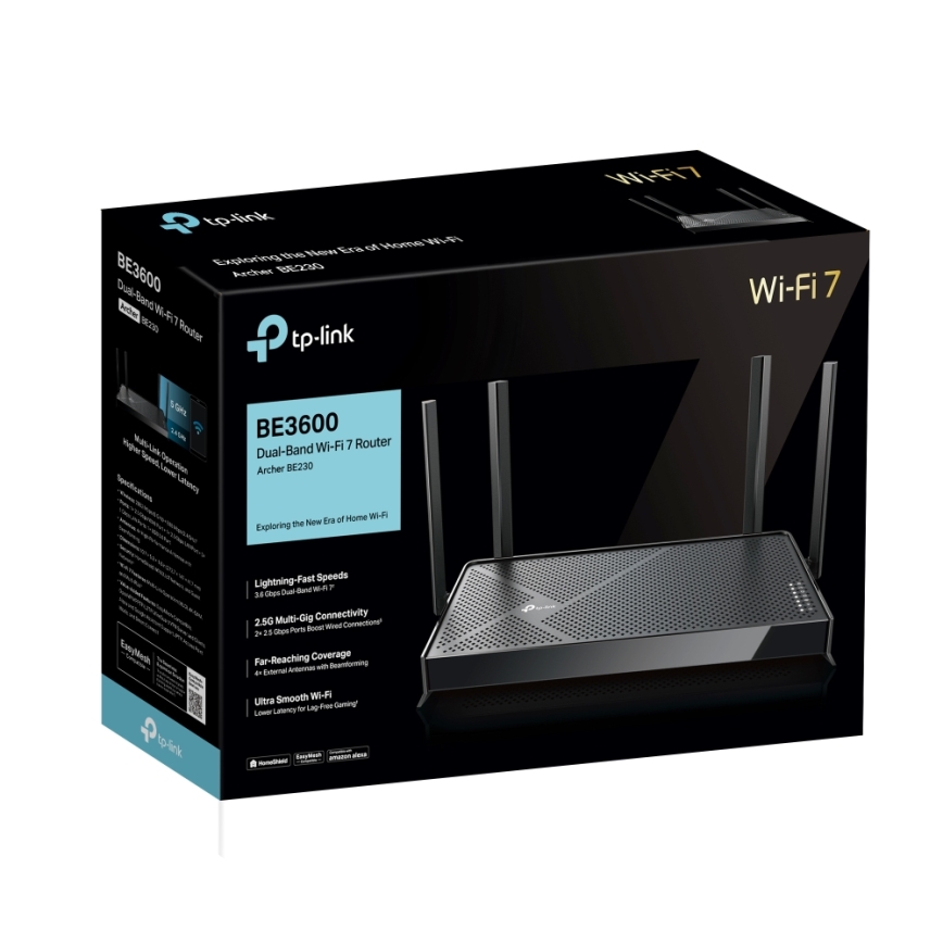 TP-Link - Dwupasmowy router Wi-Fi 7