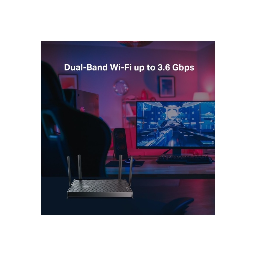 TP-Link - Dwupasmowy router Wi‑Fi 7 Archer BE230