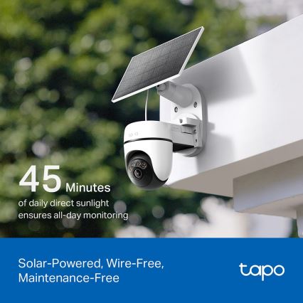 TP-Link - Inteligentna kamera solarna 5V IP65 Wi-Fi