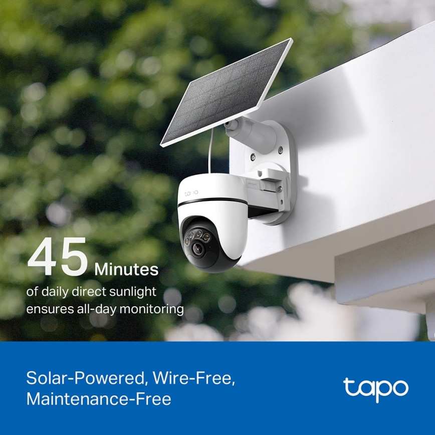 TP-Link - Inteligentna kamera solarna 5V IP65 Wi-Fi
