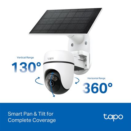 TP-Link - Inteligentna kamera solarna 5V IP65 Wi-Fi
