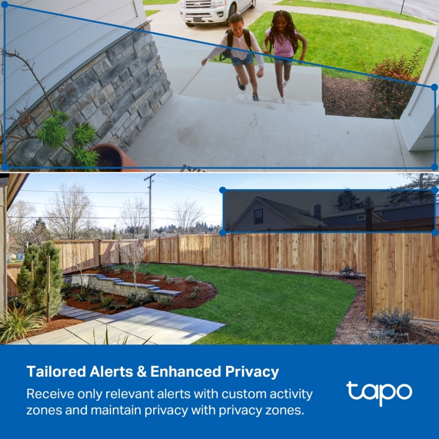 TP-Link - Inteligentna zewnętrzna kamera IP65 5V Wi-Fi