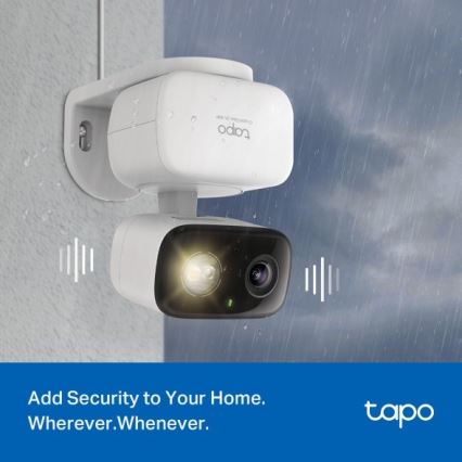 TP-Link - Inteligentna zewnętrzna kamera IP65 Wi‑Fi (Tuya)