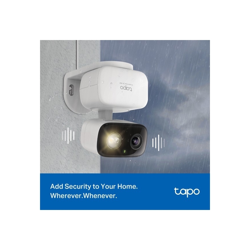 TP-Link - Inteligentna zewnętrzna kamera IP65 Wi‑Fi (Tuya)