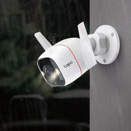 TP-Link - Inteligentna kamera zewnętrzna z czujnikiem, stopień ochrony IP66, Wi-Fi