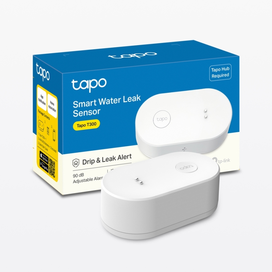 TP-Link - Inteligentny czujnik wykrywania wycieku wody 2xAAA Wi-Fi