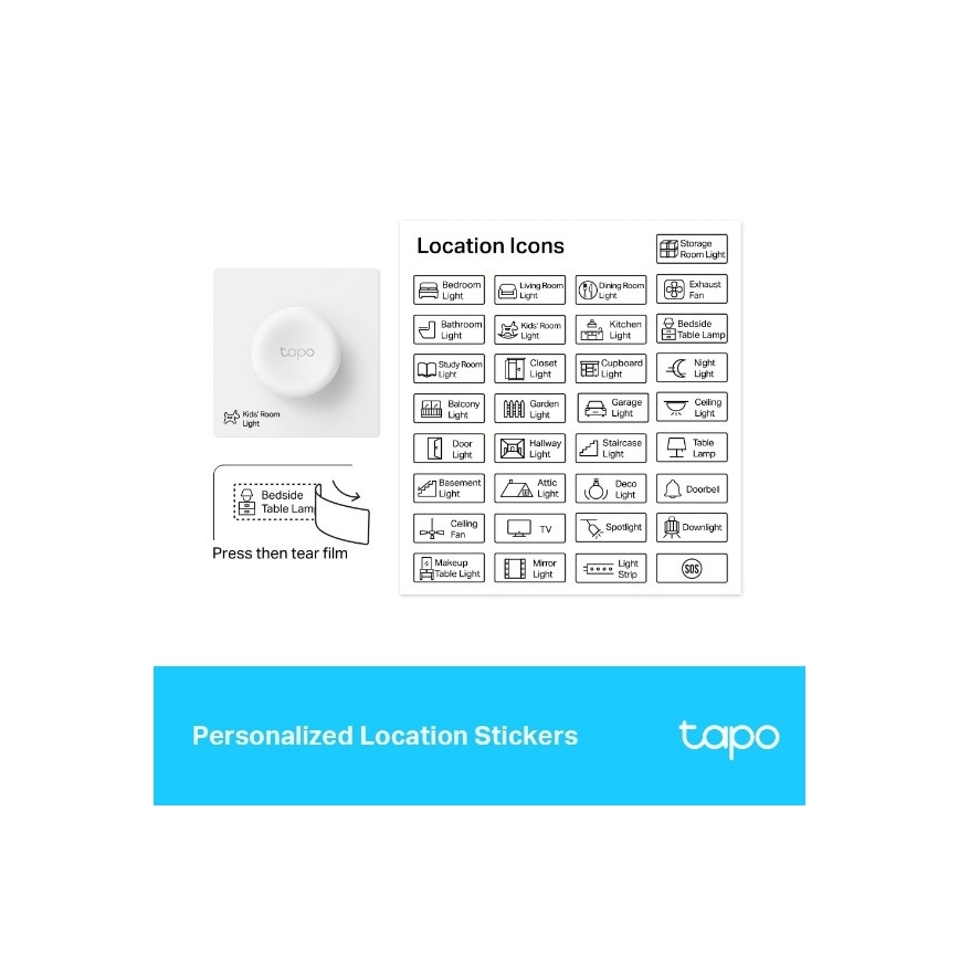 TP-Link - Inteligentny dotykowy ściemniacz 1xCR2032 Wi-Fi
