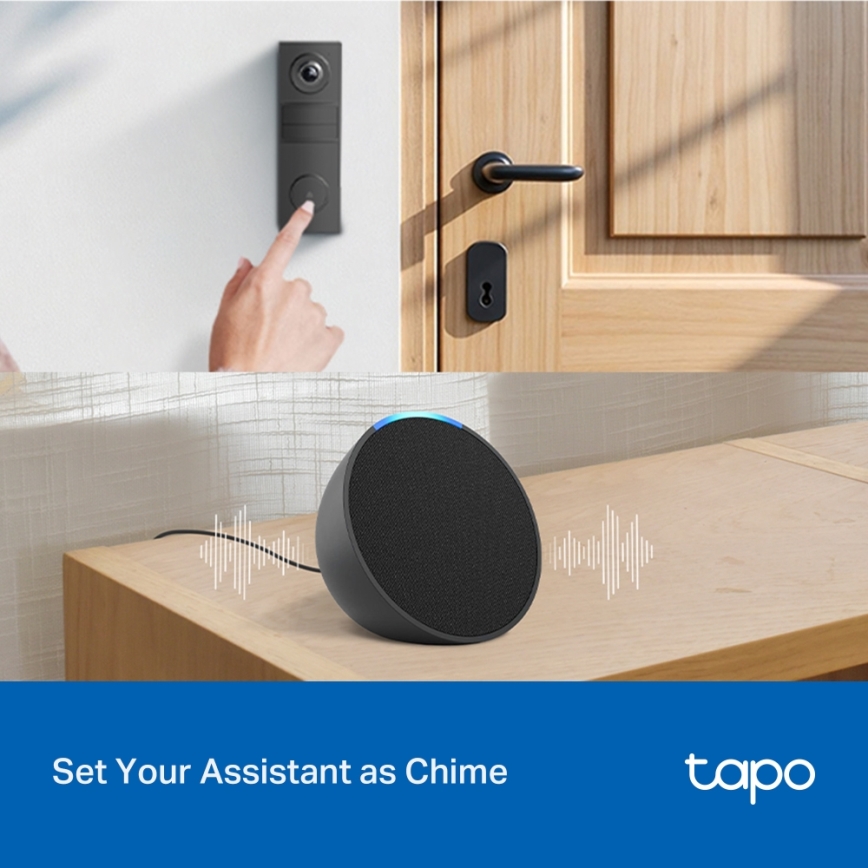 TP-Link - Inteligentny mini wideodomofon Wi-Fi