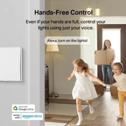 TP-Link - Inteligentny włącznik oświetlenia 2xAAA Wi-Fi