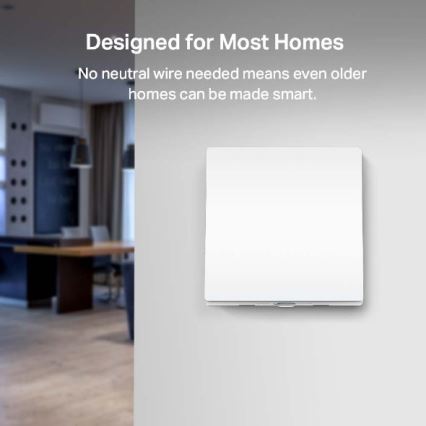 TP-Link - Inteligentny włącznik oświetlenia 2xAAA Wi-Fi