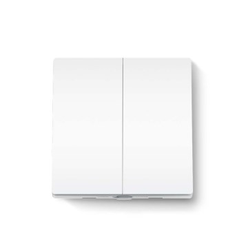 TP-Link - Inteligentny wyłącznik oświetlenia dwuklawiszowy 2xAAA Wi-Fi