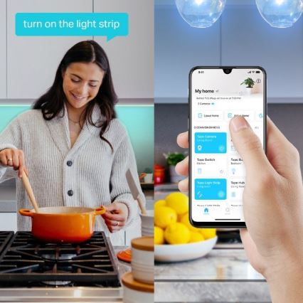 TP-Link - LED RGBW ściemnialny pasek 5 m LED/20,5W/230V Wi-Fi
