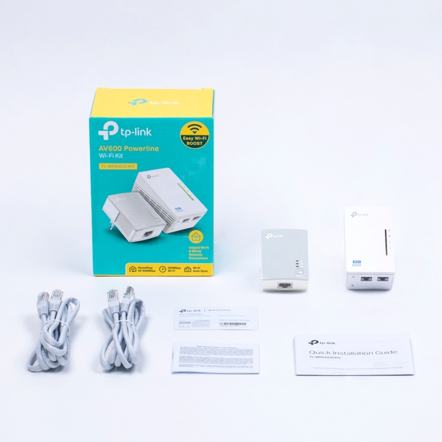 TP-Link - Powerline Wi-Fi Zestaw startowy