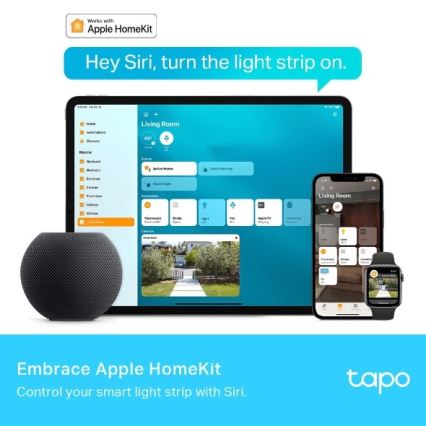 TP-Link - Taśma LED RGBW ściemnialna 5 m LED/24W/230V Wi-Fi
