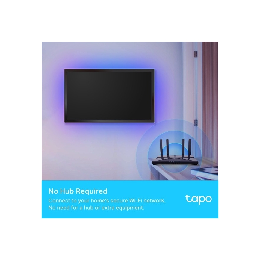 TP-Link - Taśma LED RGBW ściemnialna 5 m LED/24W/230V Wi-Fi