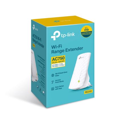 TP-Link - Wzmacniacz/przedłużacz zasięgu Wi-Fi 2,4/5 GHz