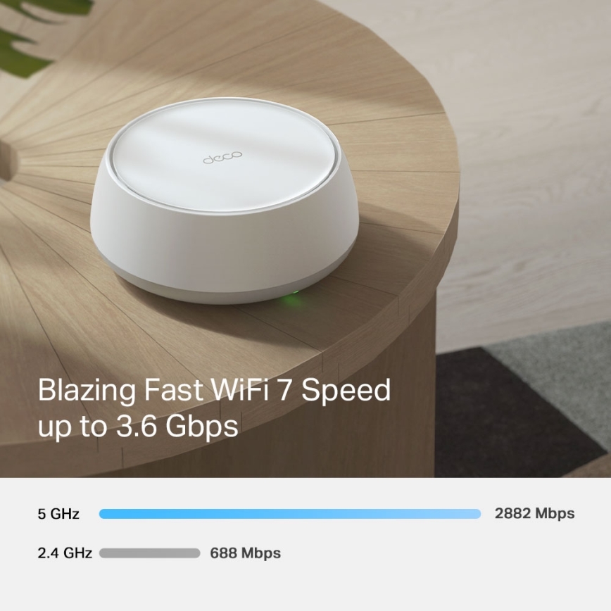 TP-Link - ZESTAW 2x system mesh Wi‑Fi 7 do całego domu Deco BE22