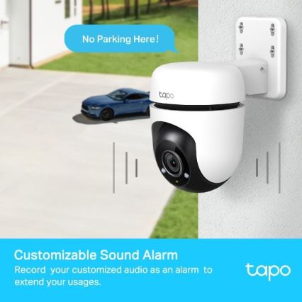 TP-Link - Zewnętrzna kamera z czujnikiem, klasa szczelności IP65, Wi-Fi