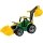 Traktor z łyżką 65 cm zielony/żółty