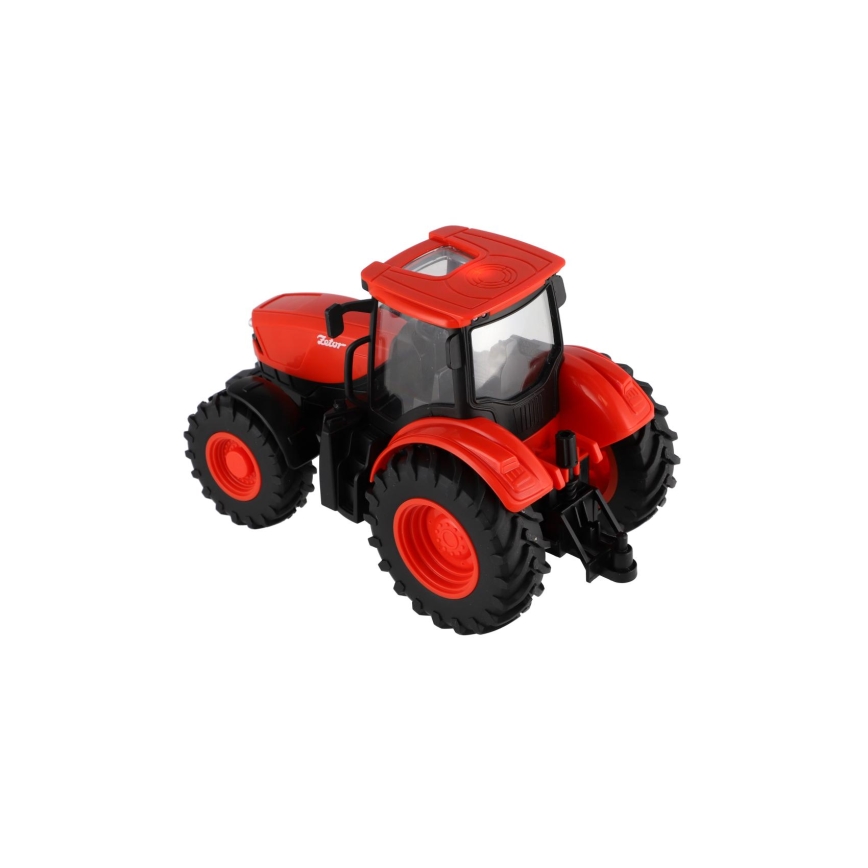 Traktor Zetor z przyczepą 2xAA + pilot zdalnego sterowania
