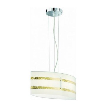 Trio - Lampa wisząca na linkach NIKOSIA 2xE27/40W/230V złota
