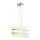 Trio - Lampa wisząca na linkach NIKOSIA 2xE27/40W/230V złota