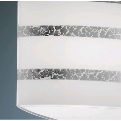 Trio - Lampa wisząca na linkach NIKOSIA 2xE27/40W/230V srebrna